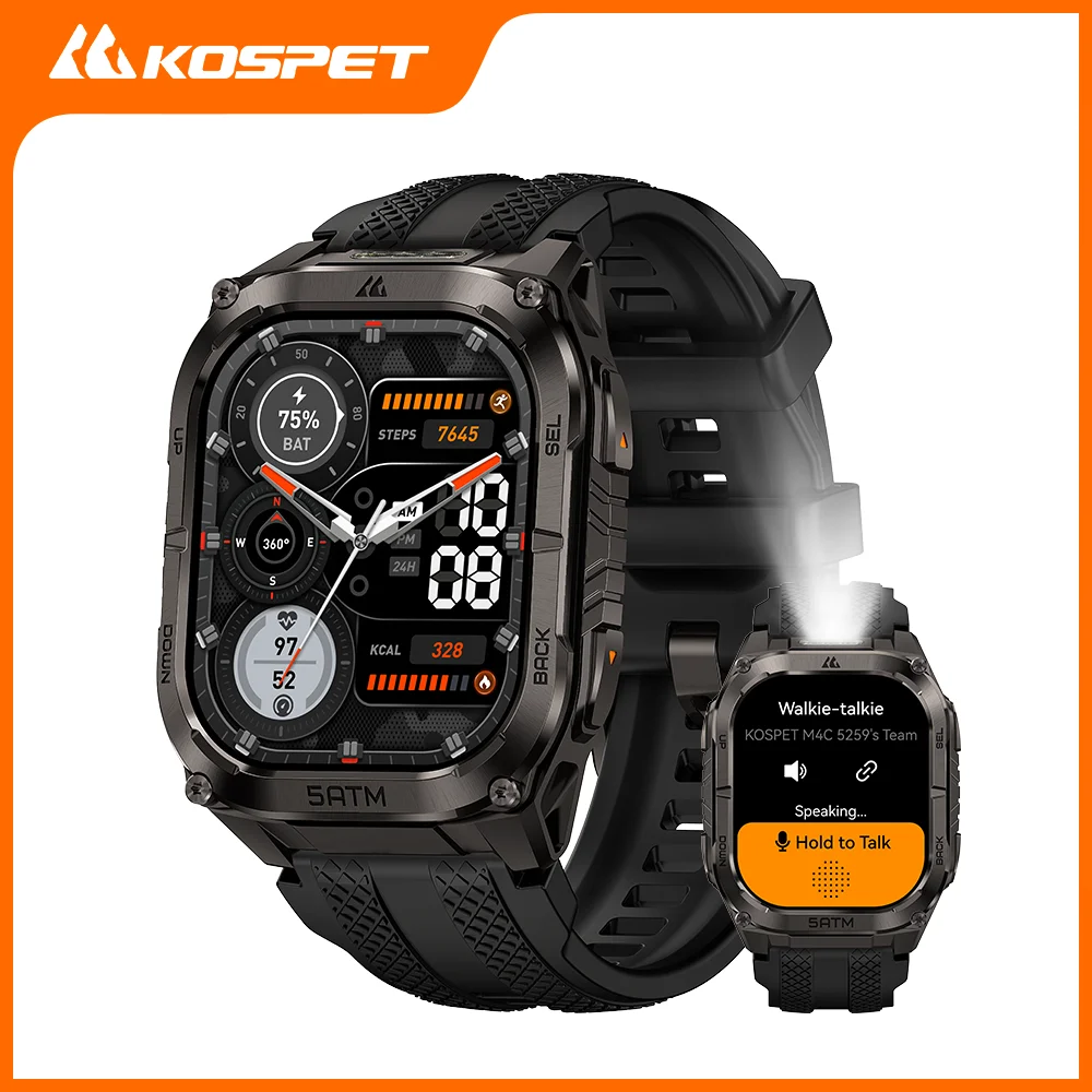 KOSPET TANK M4C Advanced GPS Smartwatch for men - Image 2