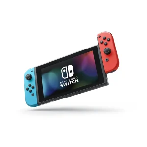 Nintendo Switch Console with Neon Blue and Neon - Thumbnail Image 4