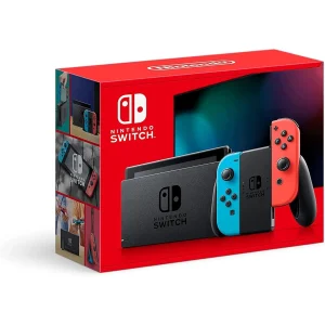 Nintendo Switch Console with Neon Blue and Neon - Thumbnail Image 2