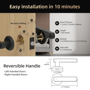 Viladepot Smart Lock Fingerprint Door Lock App Control Keypad - Thumbnail Image 2