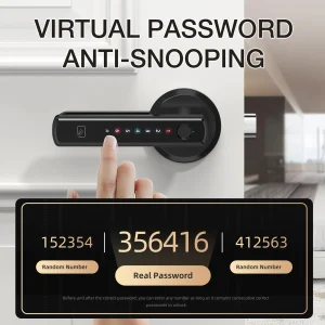Viladepot Smart Lock Fingerprint Door Lock App Control Keypad - Thumbnail Image 4