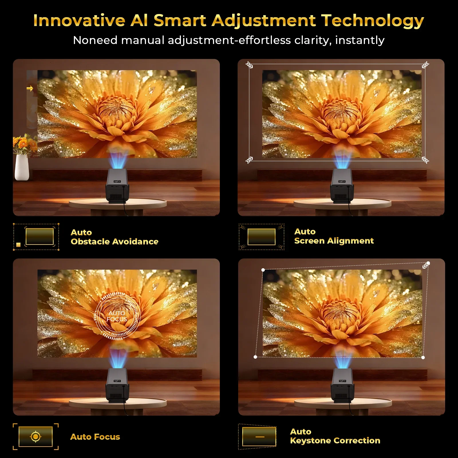 X7 Native 1080P Smart Projector - Image 2
