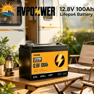 RVPOZWER,Lithium Iron Phosphate Energy Storage Battery,Long Cycle Durable Portable