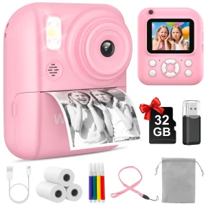 Kids Camera Instant Print,Instant Camera for Kids,2.5K UHD Digital Camera - Thumbnail Image 1