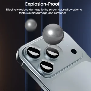 Full Coverage Camera Lens for iPhone 17 Pro Max - Thumbnail Image 18