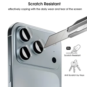 Full Coverage Camera Lens for iPhone 17 Pro Max - Thumbnail Image 15