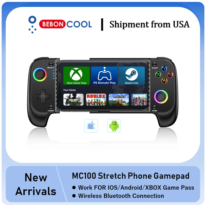 BEBONCOOL MC100 Gamepad Telescopic For Apple IOS Android - Image 2
