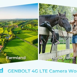 GENBOLT 4G Solar Security Camera No WiFi Outdoor - Thumbnail Image 5