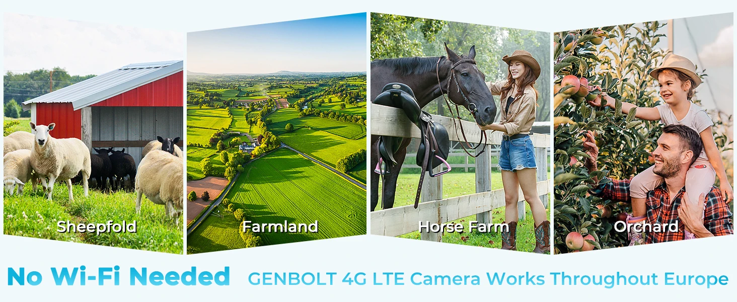 GENBOLT 4G Solar Security Camera No WiFi Outdoor - Image 5