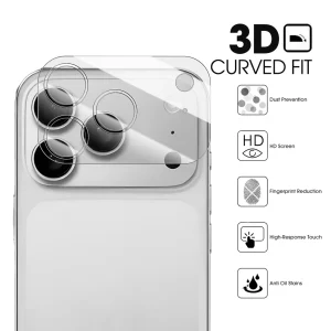 Full Coverage Camera Lens for iPhone 17 Pro Max - Thumbnail Image 1