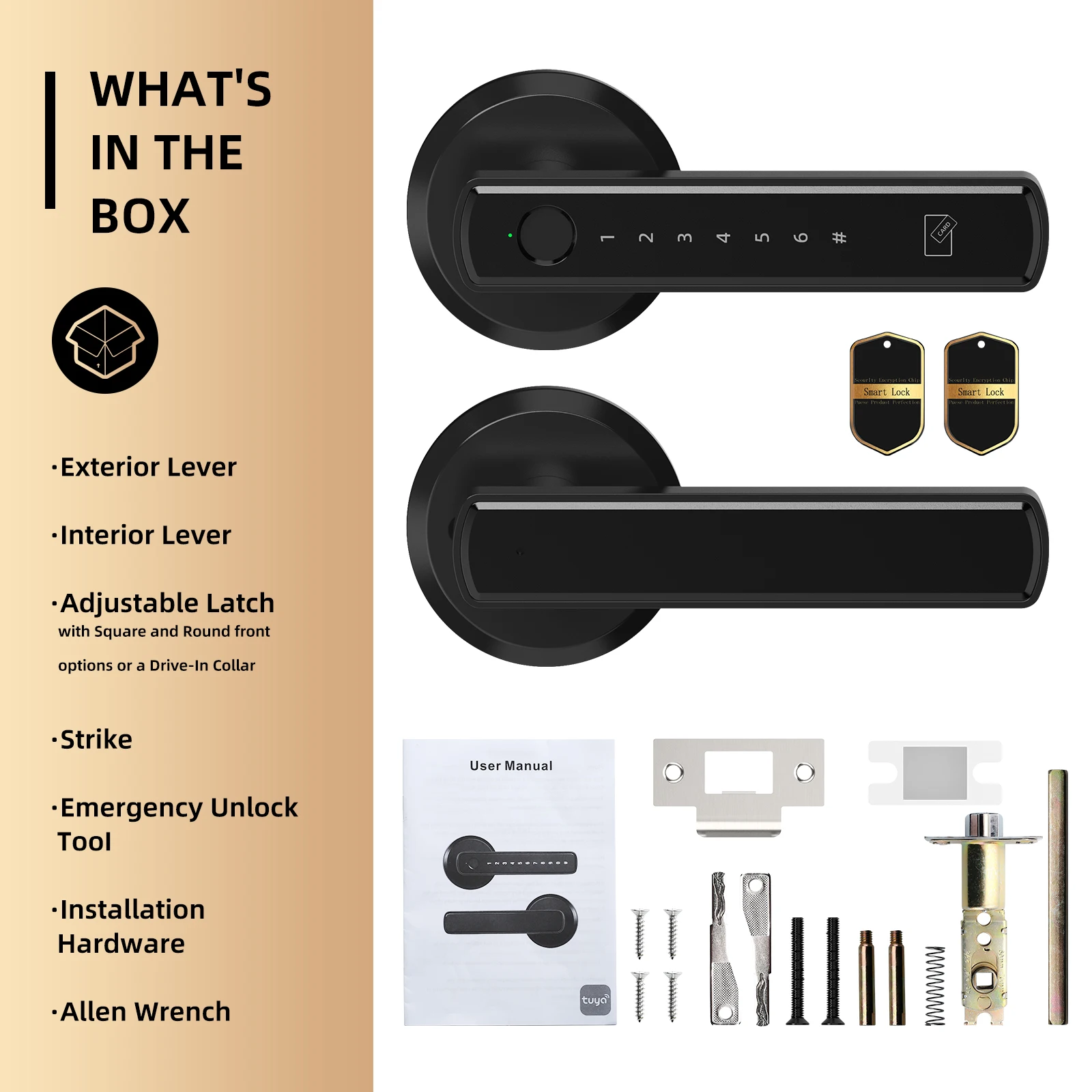 Viladepot Smart Lock Fingerprint Door Lock App Control Keypad - Image 5