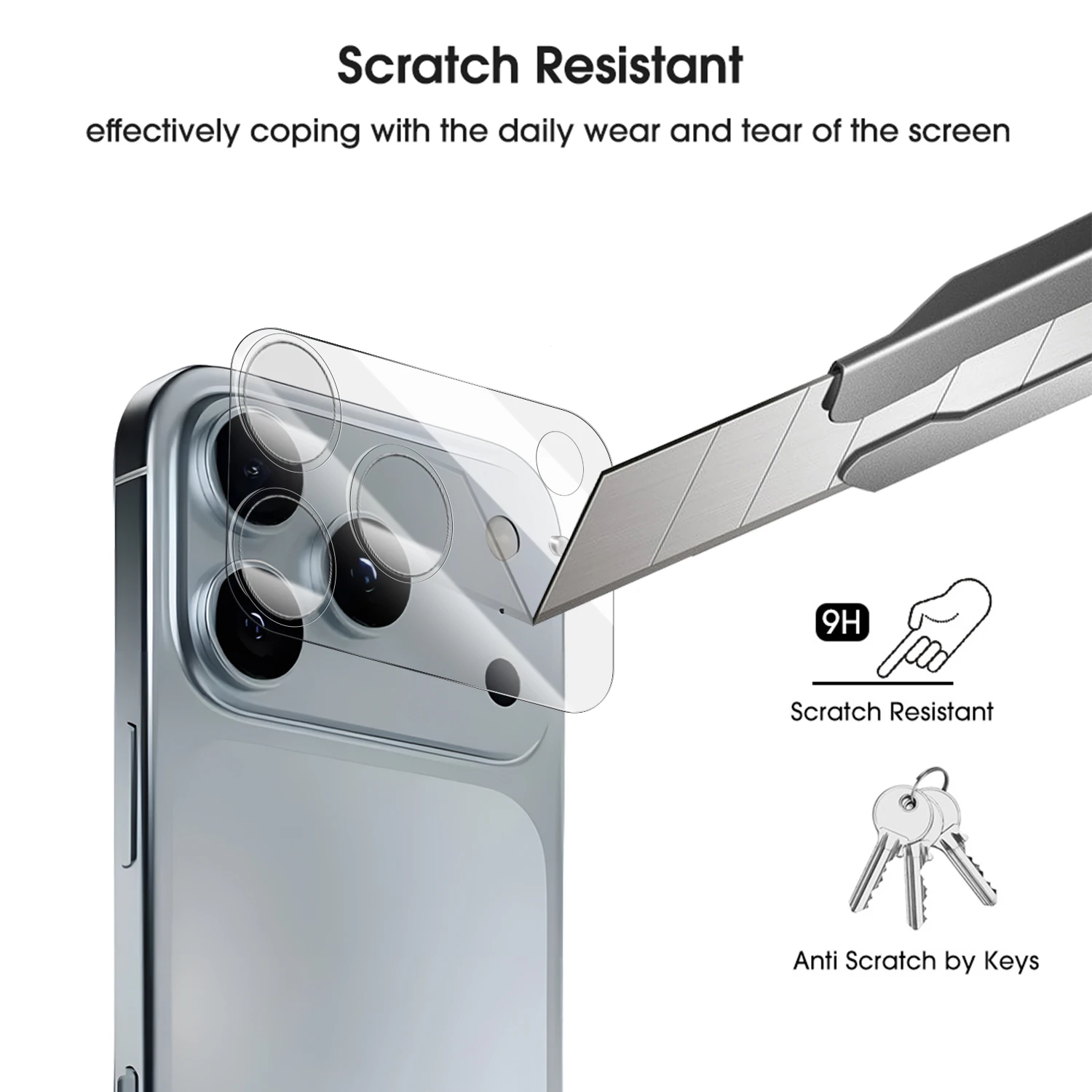 Full Coverage Camera Lens for iPhone 17 Pro Max - Image 3