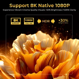 8K Decoding X7 AI Smart Projector with Android - Thumbnail Image 3