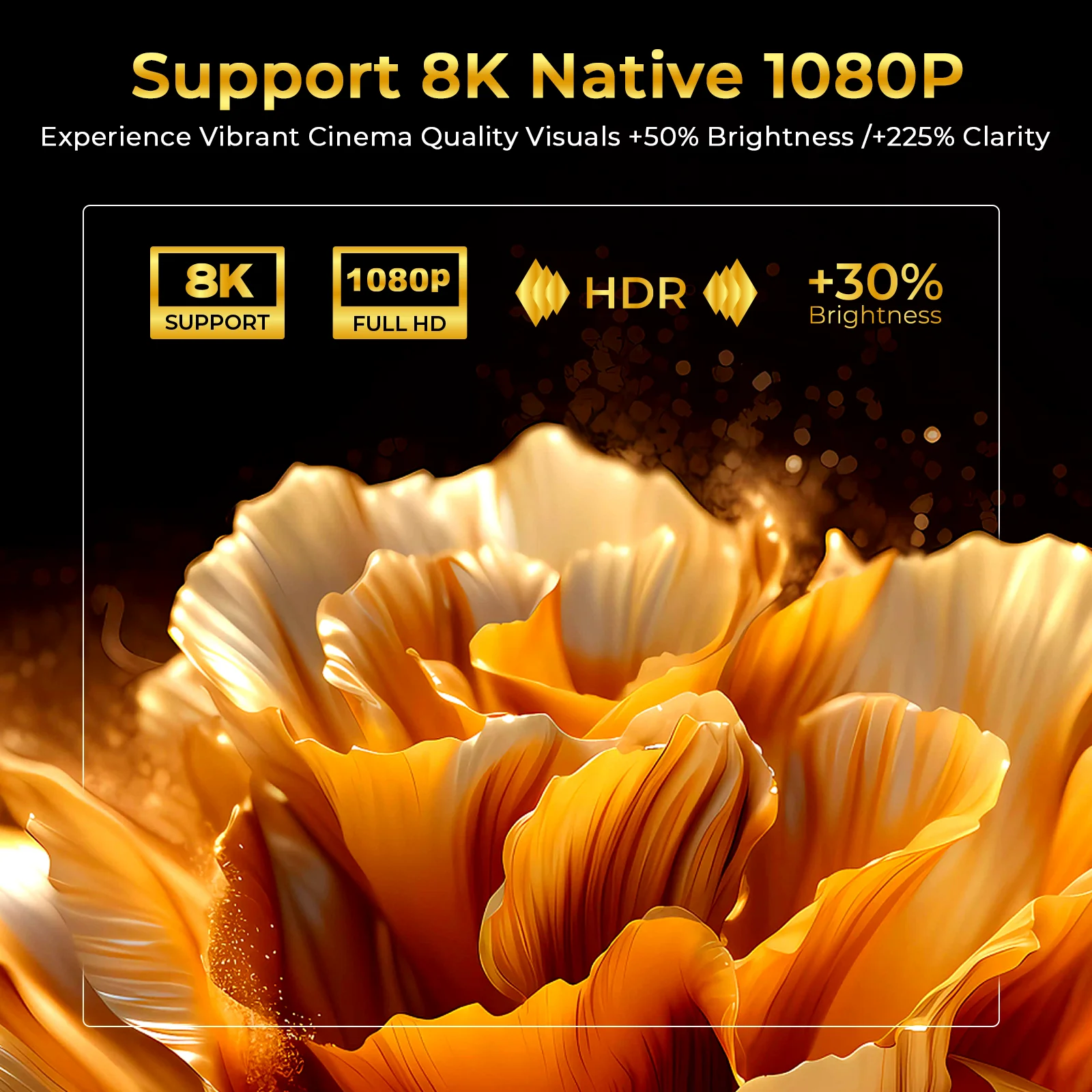8K Decoding X7 AI Smart Projector with Android - Image 3