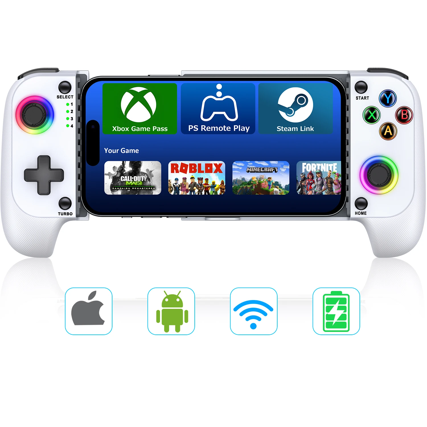 BEBONCOOL MC100 Gamepad Telescopic For Apple IOS Android - Image 1