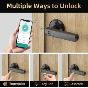 Viladepot Smart Lock Fingerprint Door Lock App Control Keypad - Thumbnail Image 3