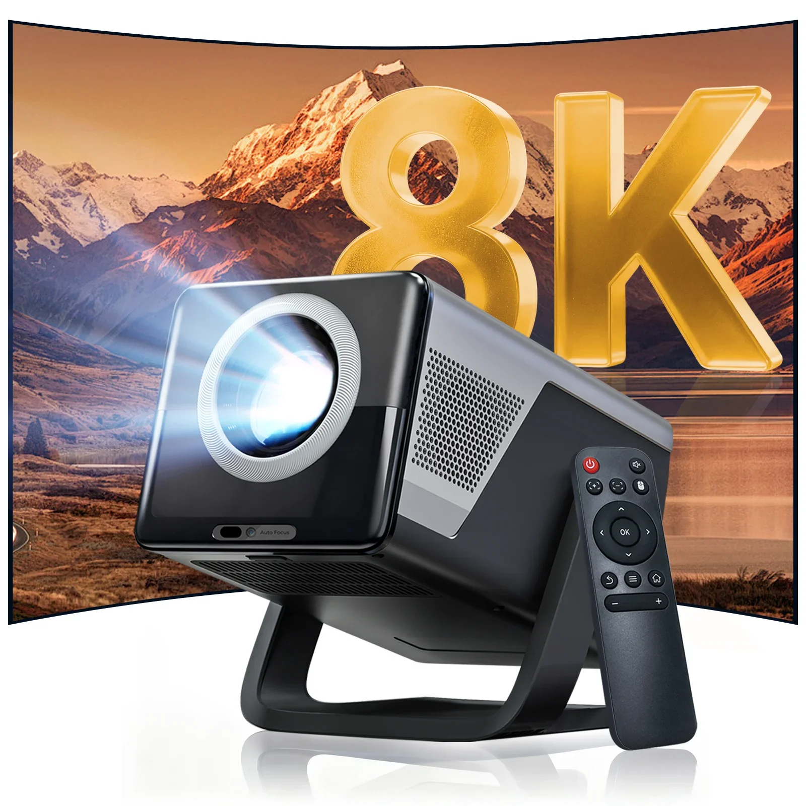 8K Decoding X7 AI Smart Projector with Android - Image 2