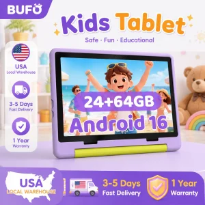 BUFO Kids Tablet 10.1 Inch Five Core Processor 24GB - Thumbnail Image 2