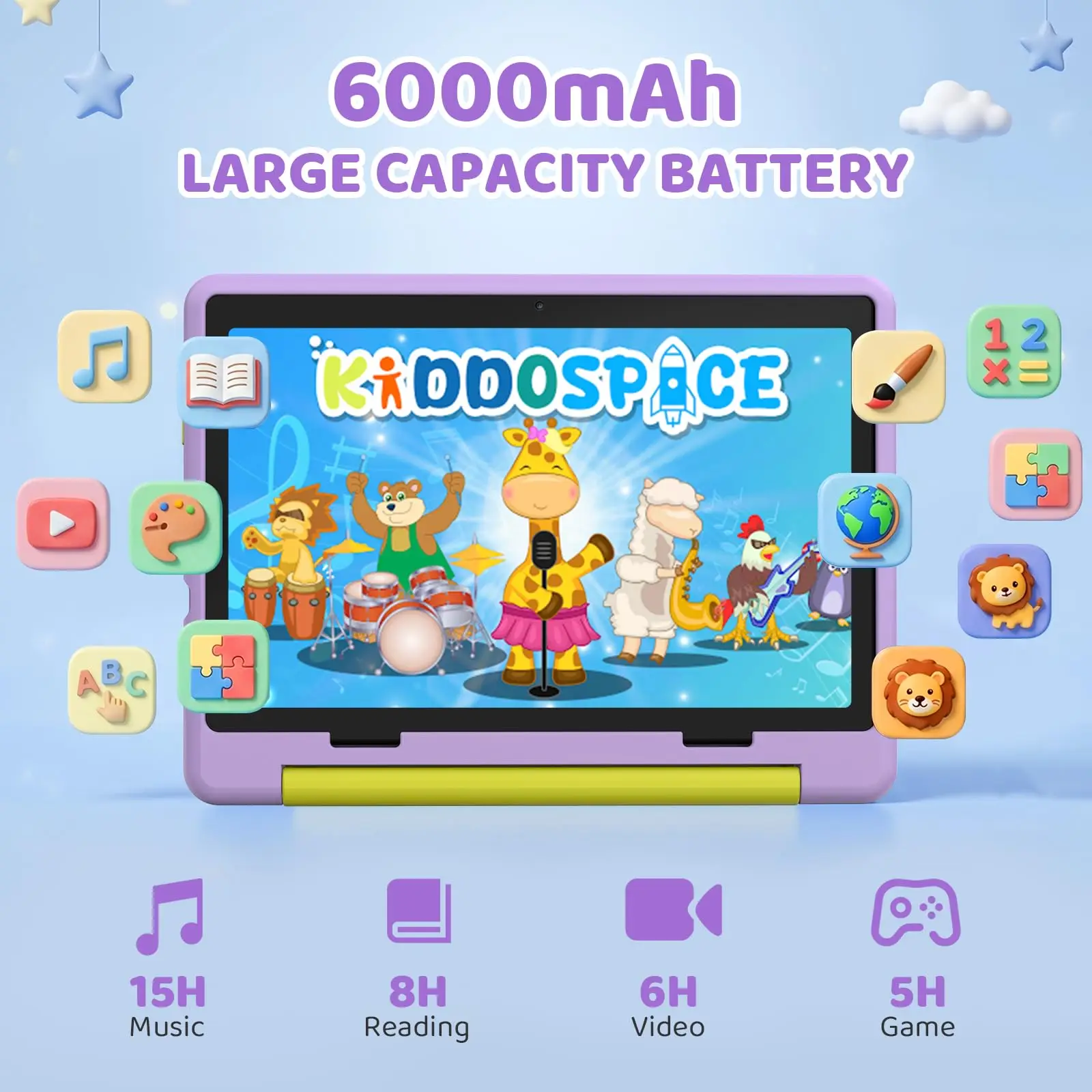 BUFO Kids Tablet 10.1 Inch Five Core Processor 24GB - Image 3
