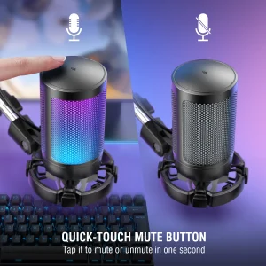 FIFINE USB Gaming Microphone Kit for PC,PS4/5 - Thumbnail Image 2
