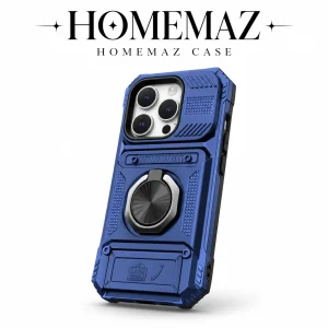 Heavy Duty Wallet Case for iPhone 17 Pro Max 16 15 14 13 12 - Thumbnail Image 1