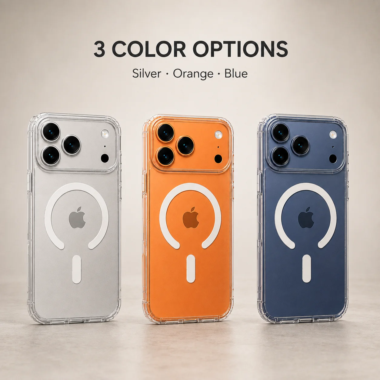 Clear Magnetic Case for iPhone 17 Pro Max Shockproof Transparent Cover - Image 8
