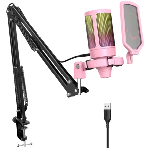 FIFINE USB Gaming Microphone Kit for PC,PS4/5 - Thumbnail Image 4
