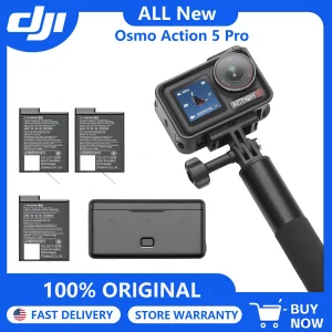 ALL New DJI Osmo Action 5 Pro Adventure Combo, Waterproof Action Camera